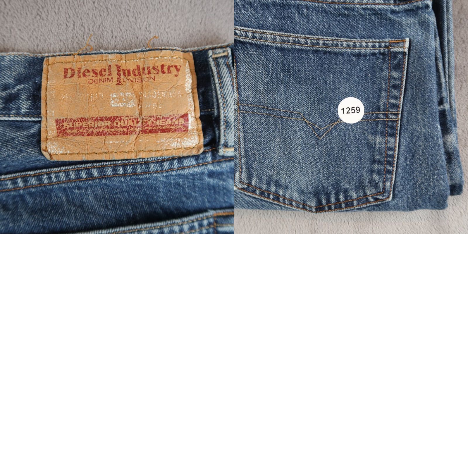 Diesel VTG Diesel Jeans Mens 36 Denim Pants Kratt Straight Leg Made Italy Size US 36 / EU 52 - 10 Thumbnail