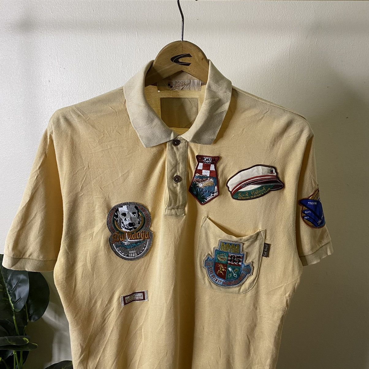 Karl Helmut Karl Helmut Patches Polo Tee Size US L / EU 52-54 / 3 - 2 Thumbnail