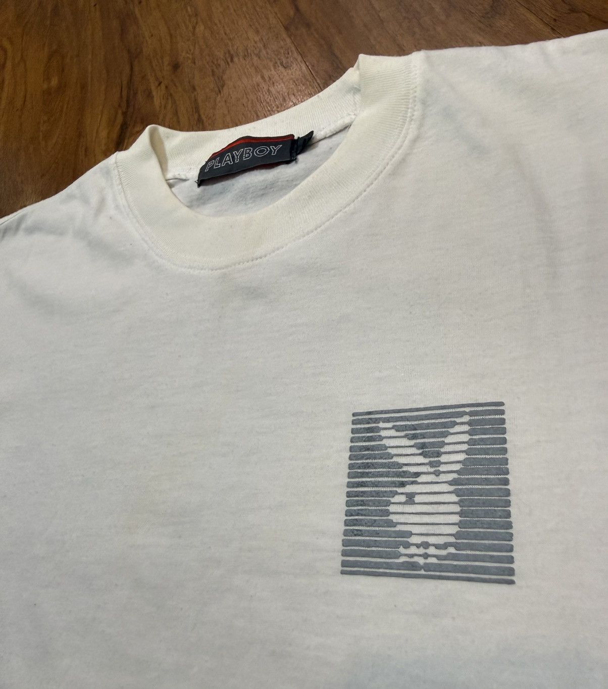 Playboy Vintage 90’s Playboy T Shirt L White Muscle 100% Authentic Size US L / EU 52-54 / 3 - 4 Thumbnail