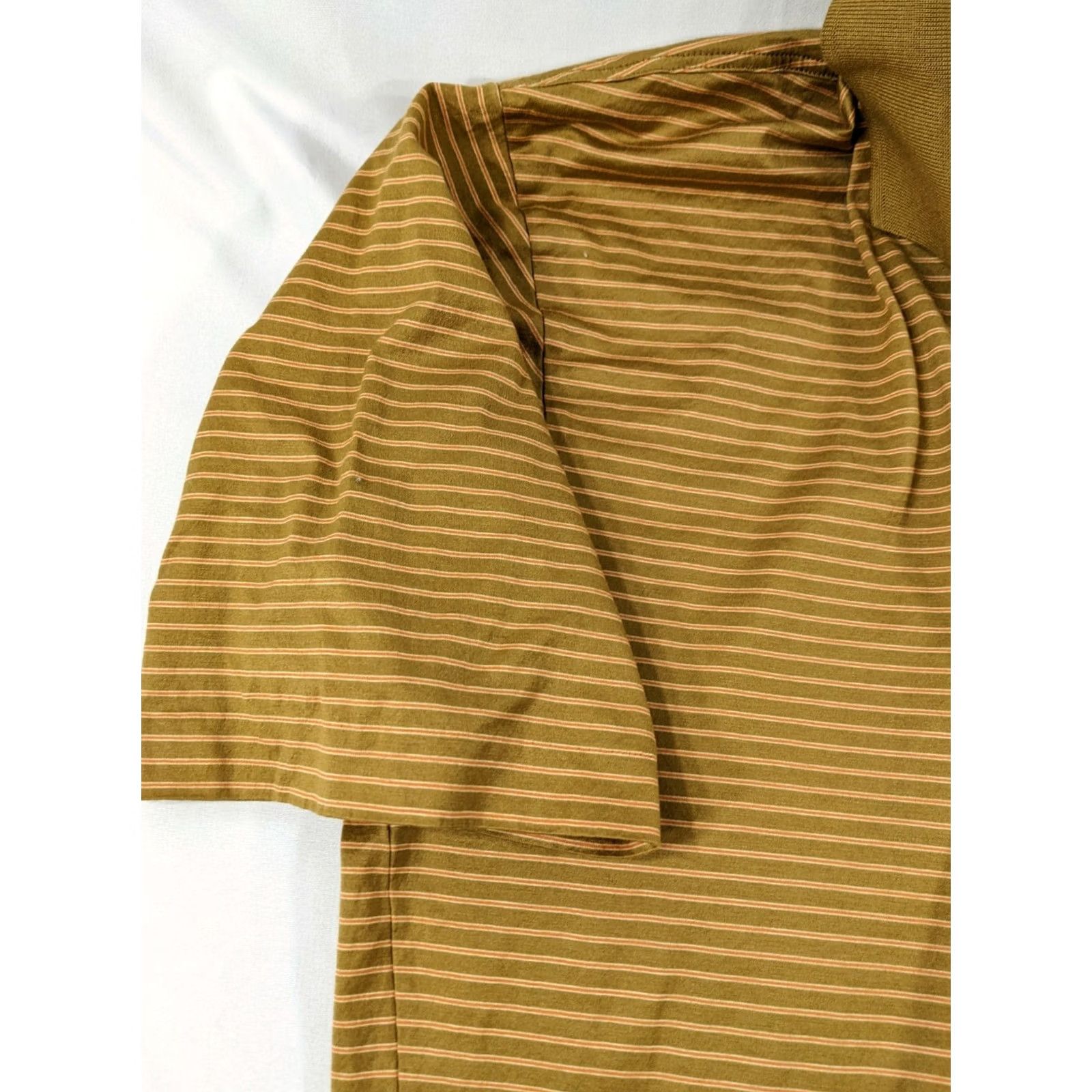 Vintage VINTAGE Pebble Beach Collection Polo Shirt Mens Large Short Sleeve Striped Made Italy Size US L / EU 52-54 / 3 - 3 Thumbnail