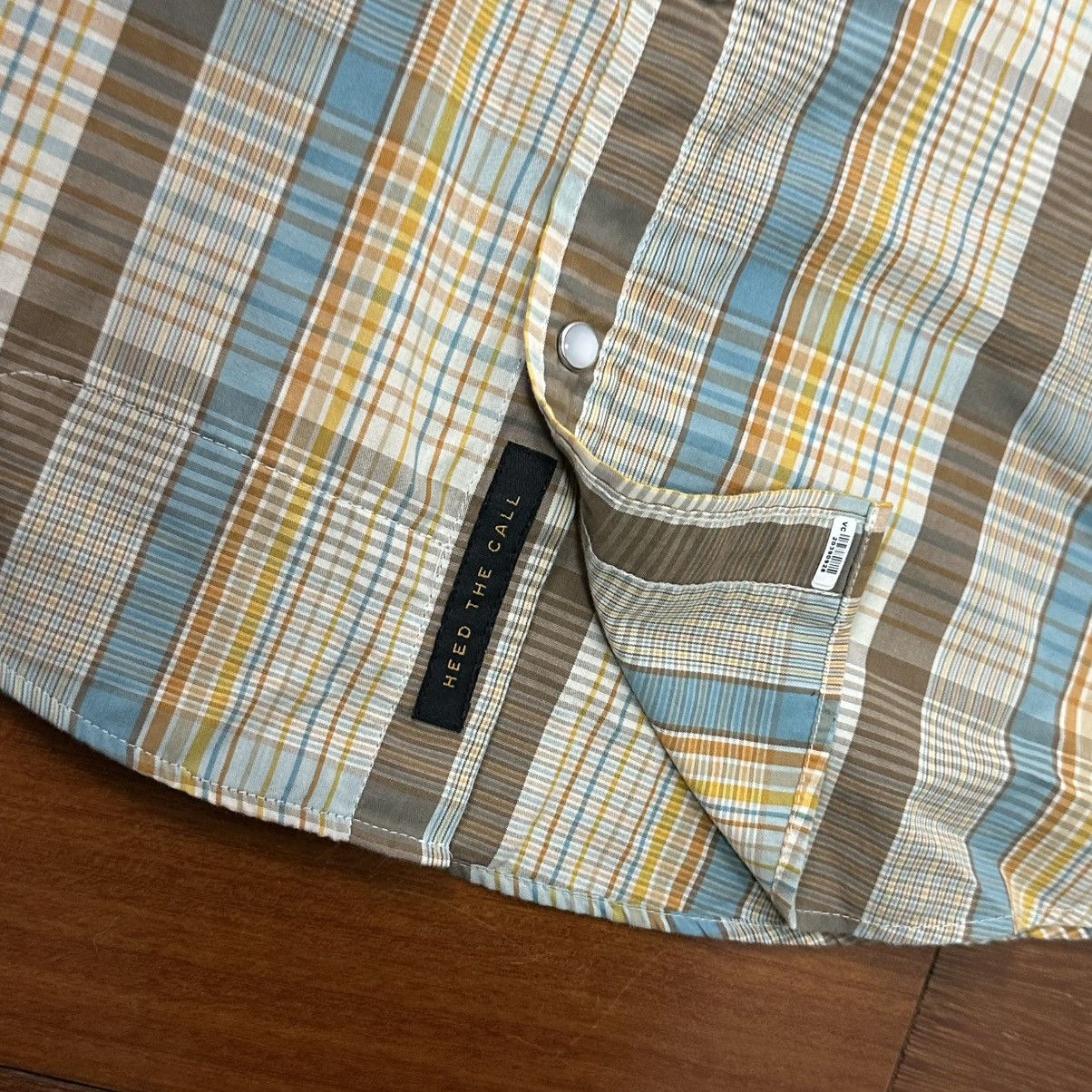 Howler Brothers Howler Brothers New H Bar B Pearl Snapshirt Plaid Seafoam M Size US M / EU 48-50 / 2 - 3 Thumbnail