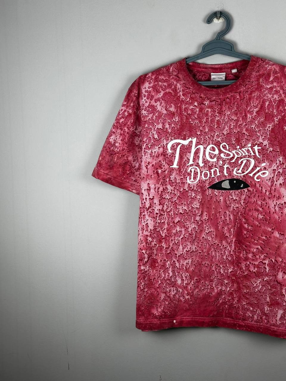 Daily Paper Daily Paper Tie Dye Spirits Dont Die Streetwear T Shirt Size US XL / EU 56 / 4 - 2 Thumbnail
