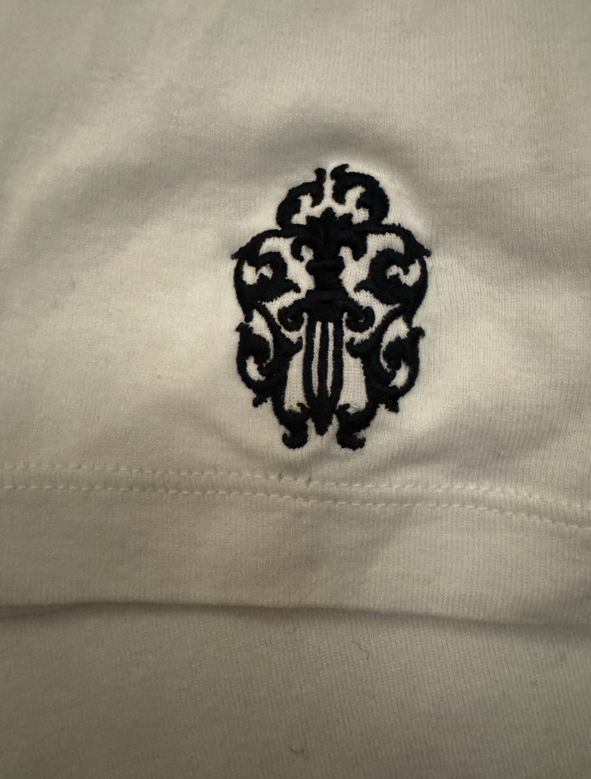 Chrome Hearts Vintage Chrome Hearts Shirt Plus And Dagger Motif 1999 Rare Size US L / EU 52-54 / 3 - 4 Thumbnail
