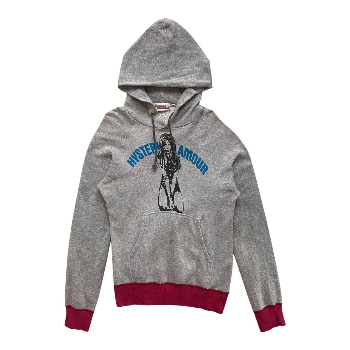 Hysteric Glamour Y2K Hysteric Glamour Graphic Hoodie Women Grey Size ONE SIZE - 1 Thumbnail