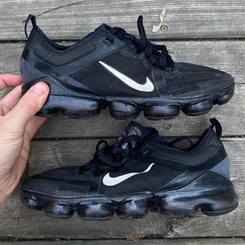 Nike 2019 Nike Air VaporMax Ghost Black Size 8 Size US 8 / EU 41 - 1 Thumbnail