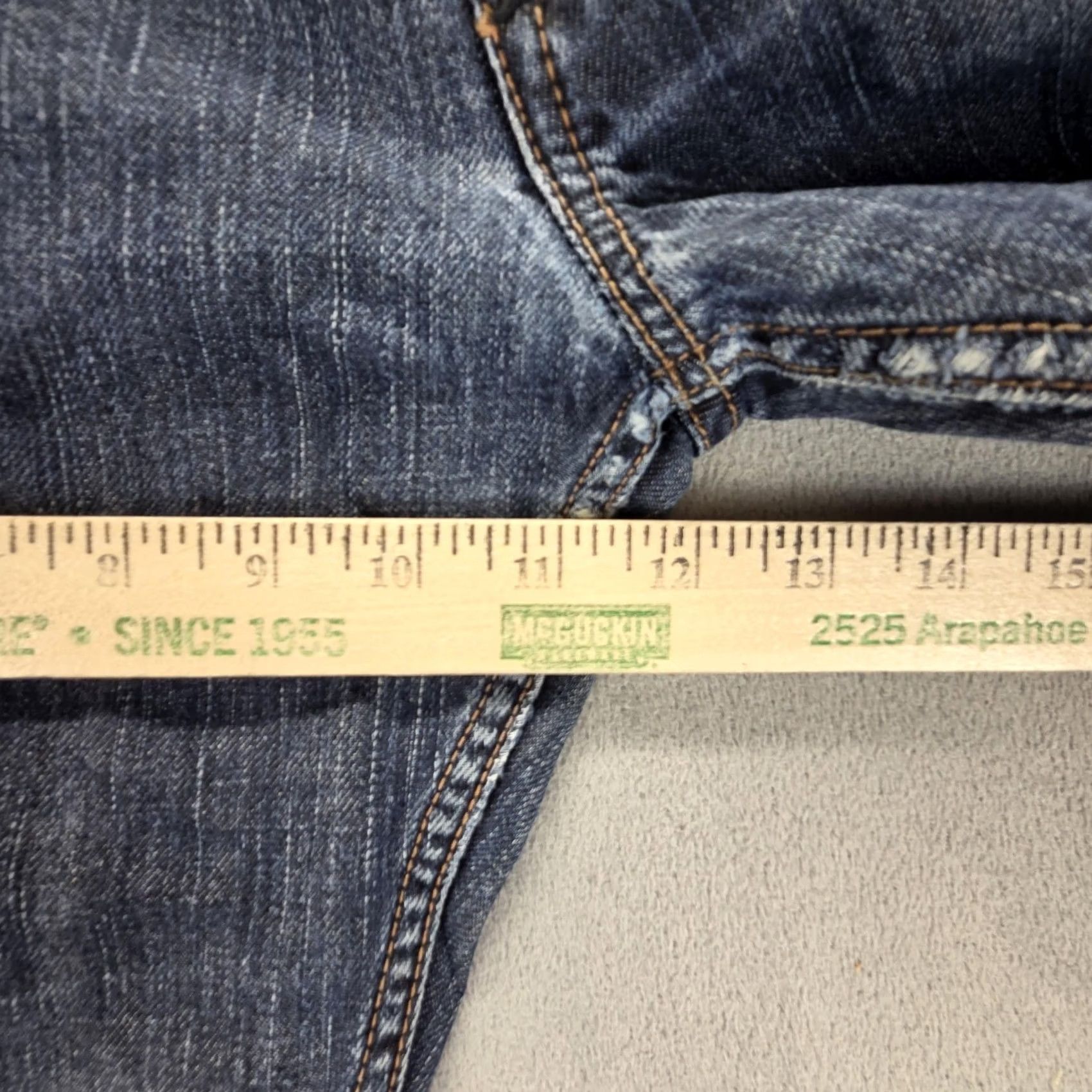 Diesel Diesel Jeans Mens 31x32 Blue Larkee Relaxed Straight Button Fly Denim 0088Z Size US 31 - 6 Thumbnail