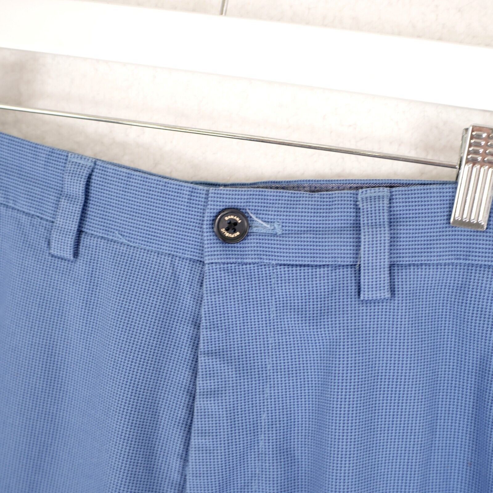 Banana Republic Banana Republic Fulton Skinny Chino Pants 32/32 Blue Flat Fr Size US 32 / EU 48 - 3 Thumbnail