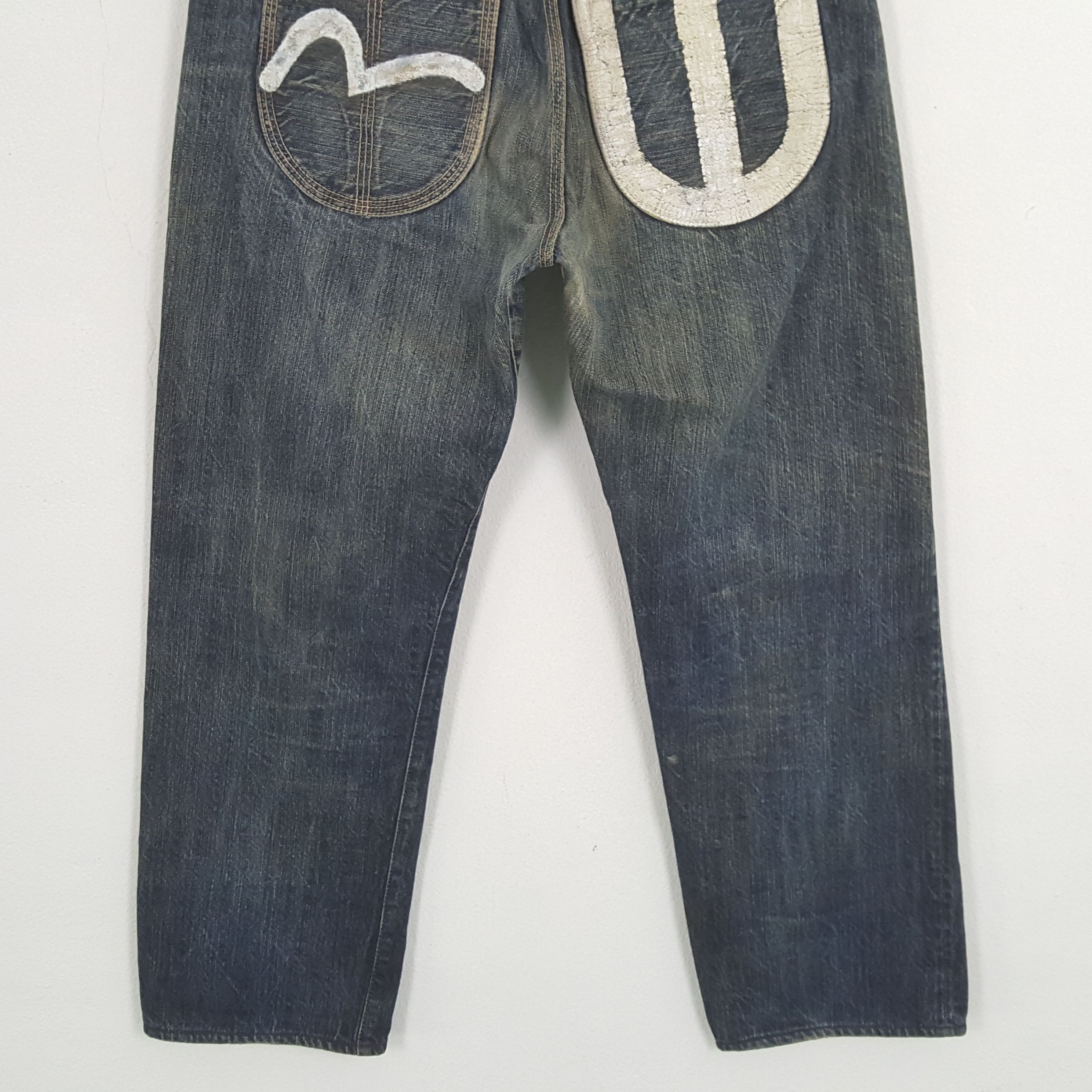 Evisu EVISU Japanese Brand Custom Daicock Jeans c277n19 Size US 31 - 6 Thumbnail
