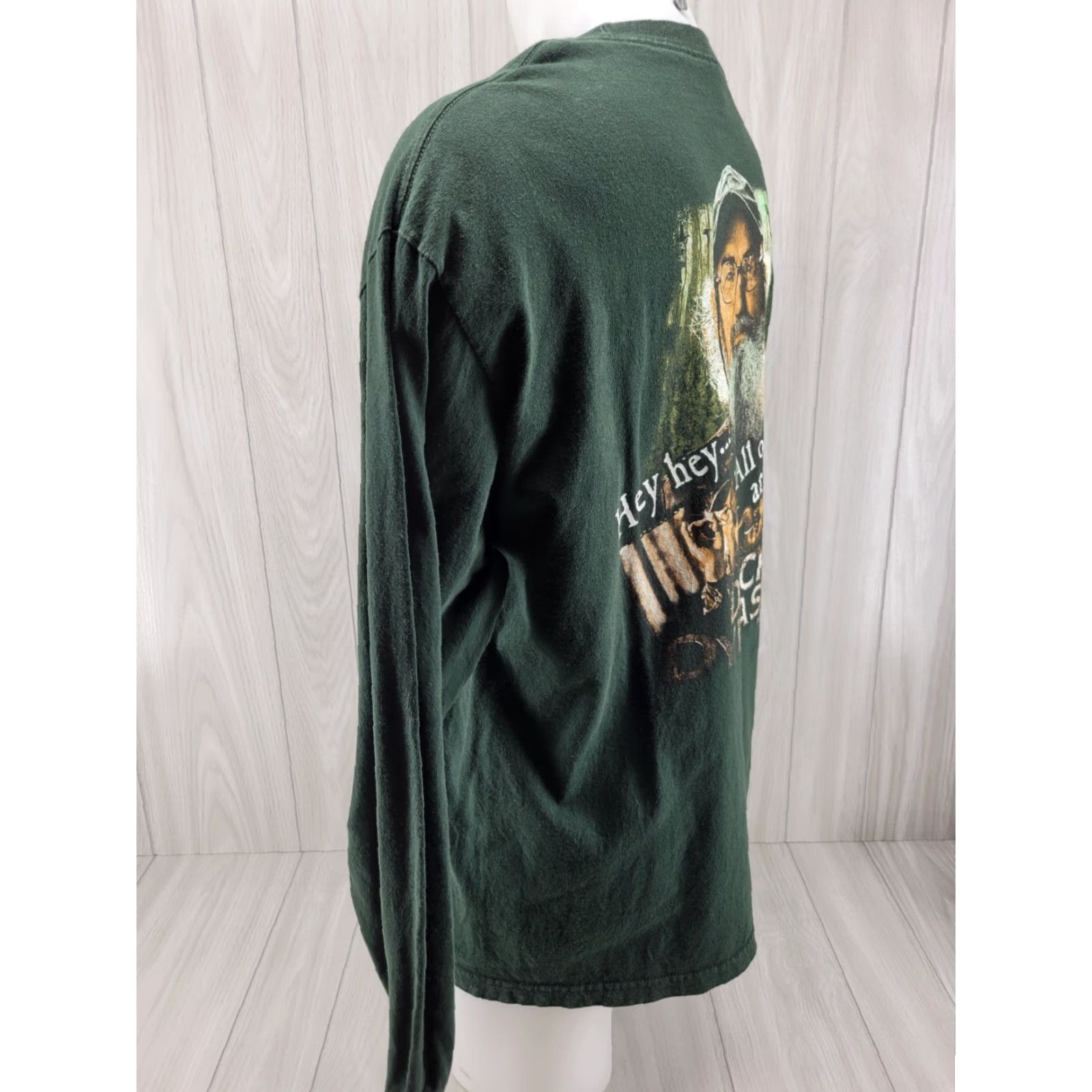 Vintage Duck Dynasty Shirt Mens XL Long Sleeve Green 2020-2029 Size US XL / EU 56 / 4 - 7 Thumbnail