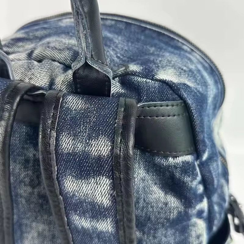 Other Punk Streetwear Rivet Capacity Canvas Eye Backpack Bag Size ONE SIZE - 8 Thumbnail
