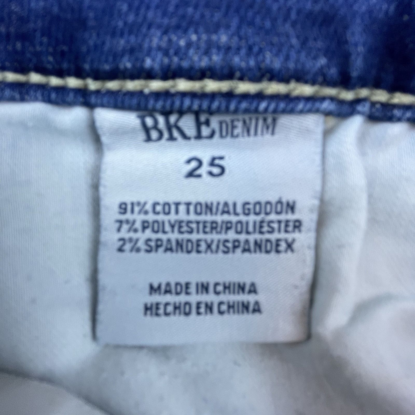 Other BKE Jeans Womens 25 Gabby Curvy Fit HighRise Ankle Skinny Size 25" / US 0 / IT 36 - 11 Thumbnail