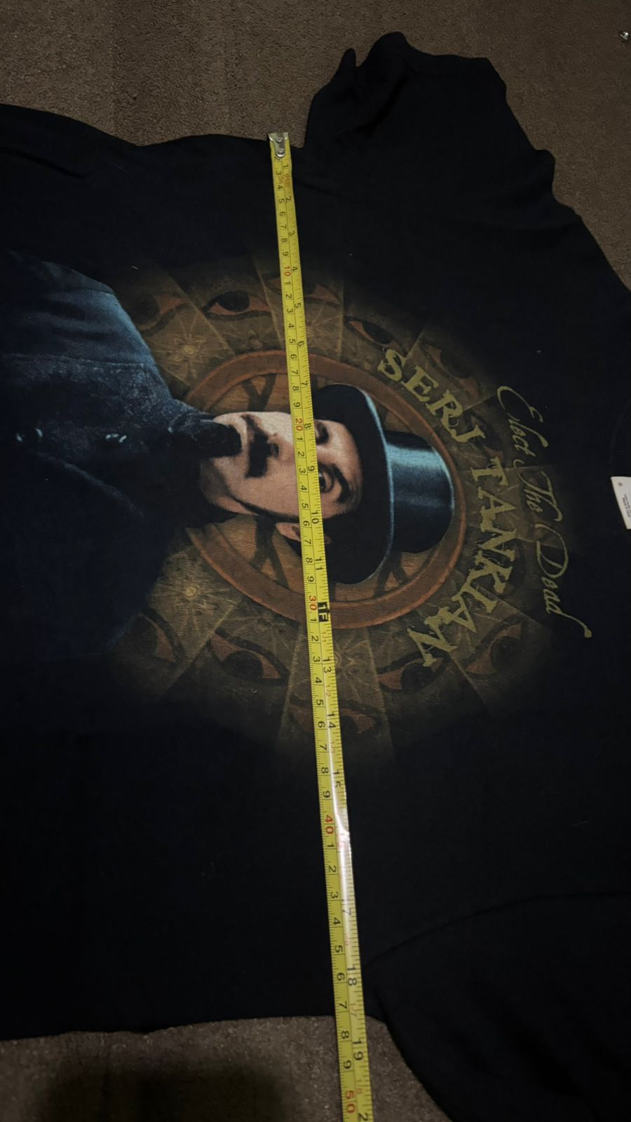 Band Tees Vintage Y2K 2007 Serj Tankian Elect The Dead SOAD Size US S / EU 44-46 / 1 - 5 Thumbnail