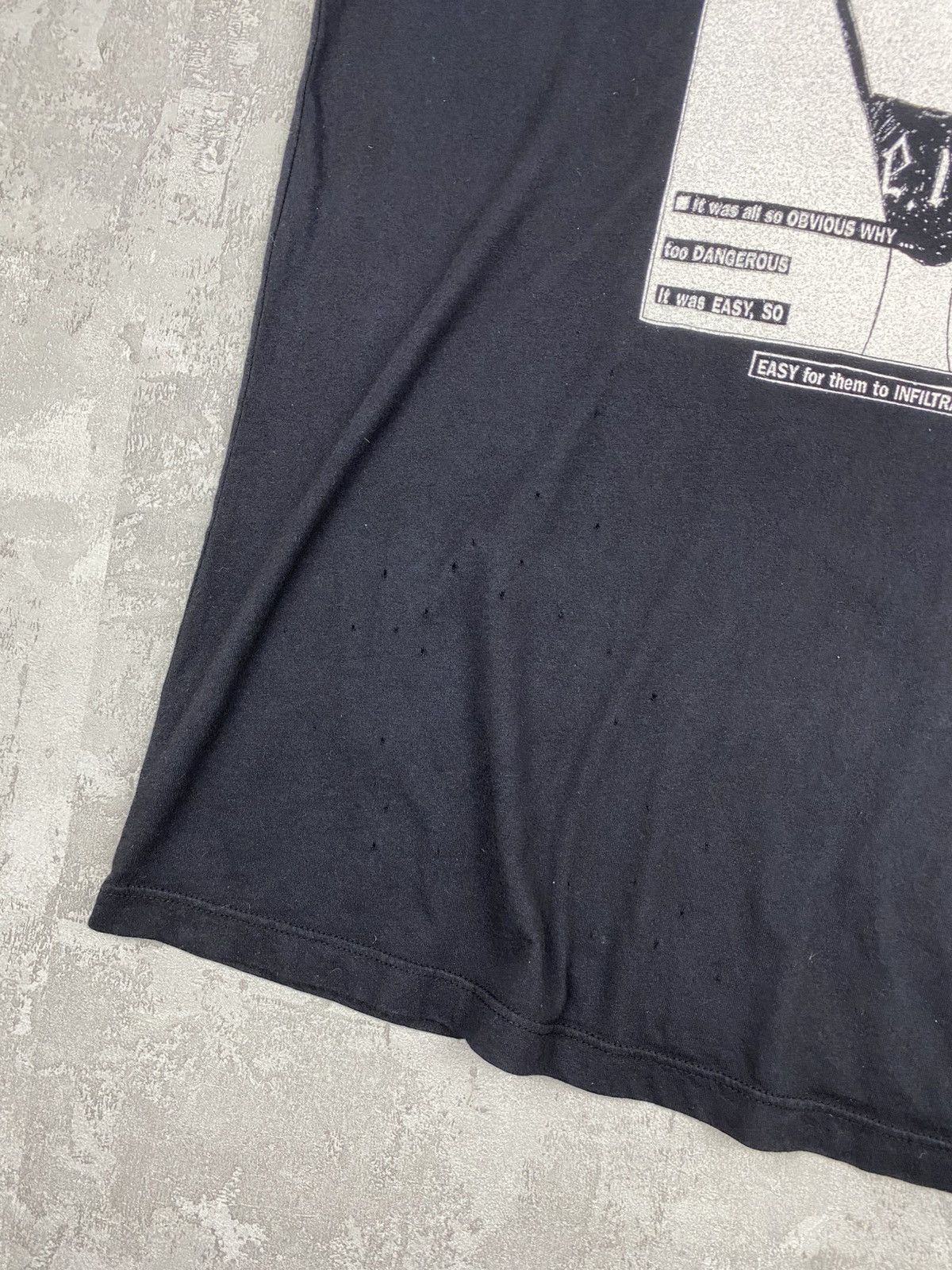 Enfants Riches Deprimes E.R.D Enfants Riches Deprimes bikini girl tee distressed Size US XL / EU 56 / 4 - 6 Thumbnail