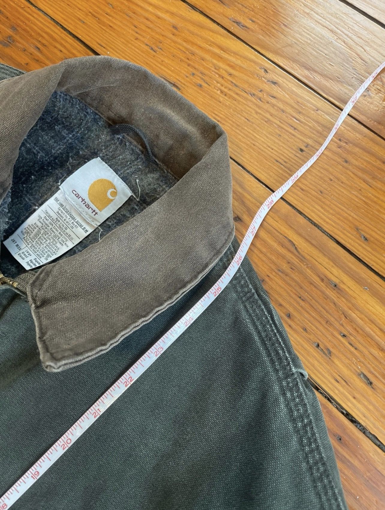 Carhartt Vintage Carhart Detroit Jacket Faded Moss Green J97 MOS Size US L / EU 52-54 / 3 - 5 Thumbnail