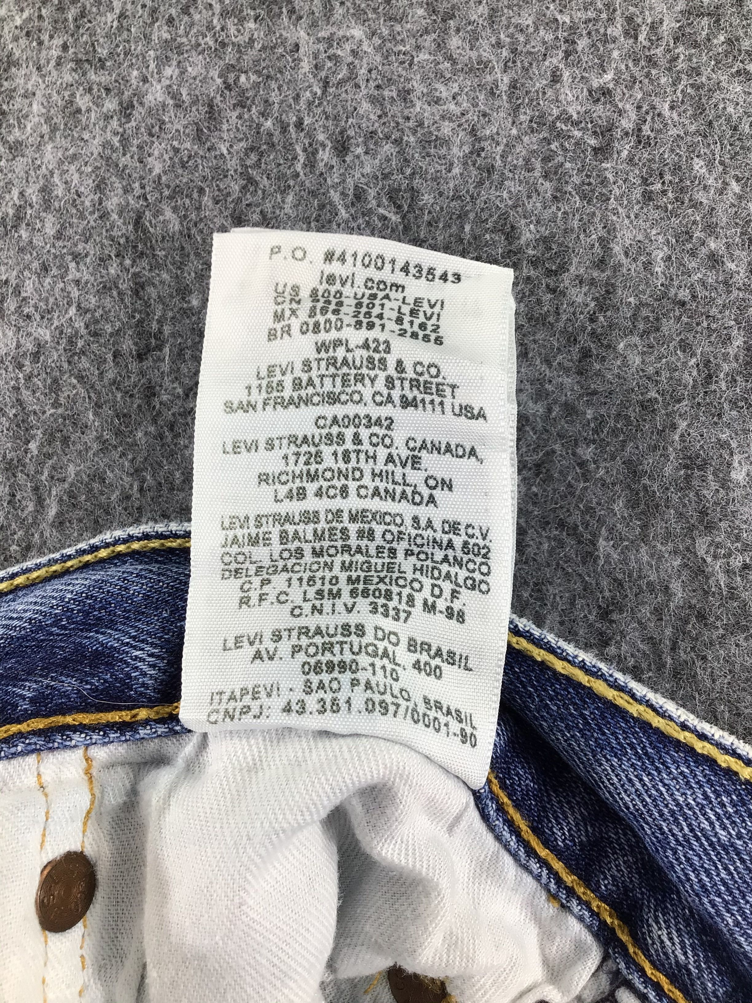 Levi's Vintage Levis 501 Jeans-J442 Size US 34 / EU 50 - 14 Thumbnail