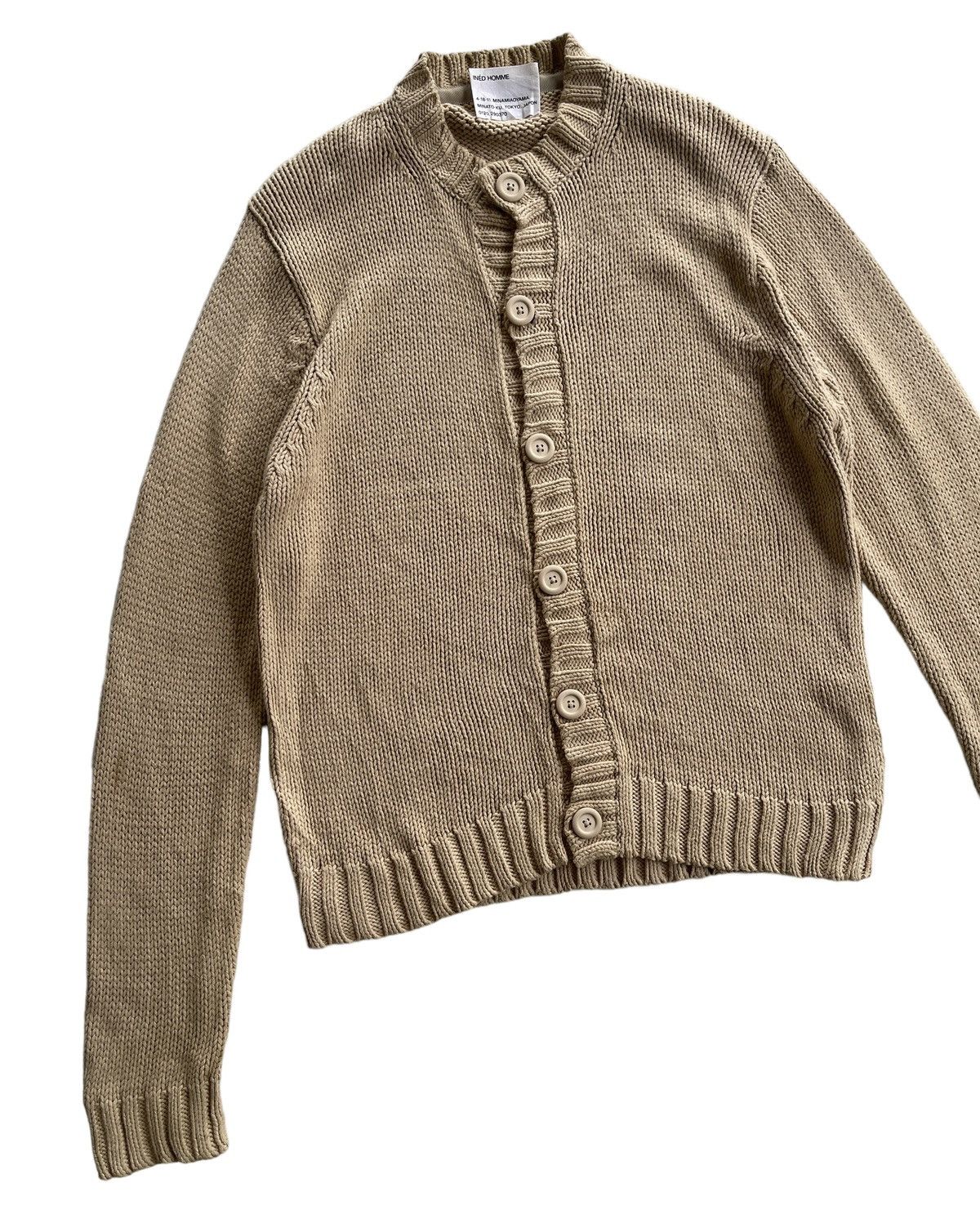 Yohji Yamamoto Ined Homme Tokyo cable Knit Sweater Size US M / EU 48-50 / 2 - 5 Thumbnail