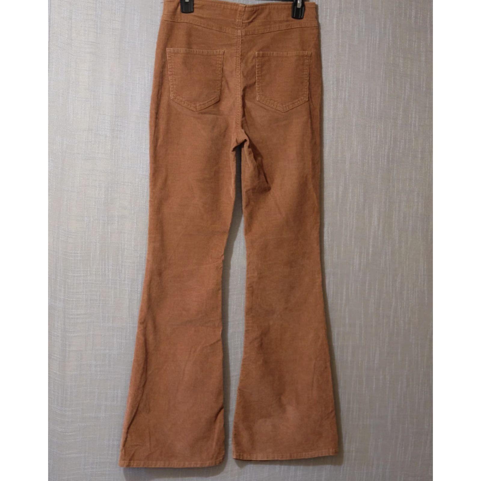 Vintage EUC No Boundaries Pants Brown High Rise Flare Corduroy Juniors S (3-5) #A15-24 Size 28" / US 6 / IT 42 - 5 Thumbnail