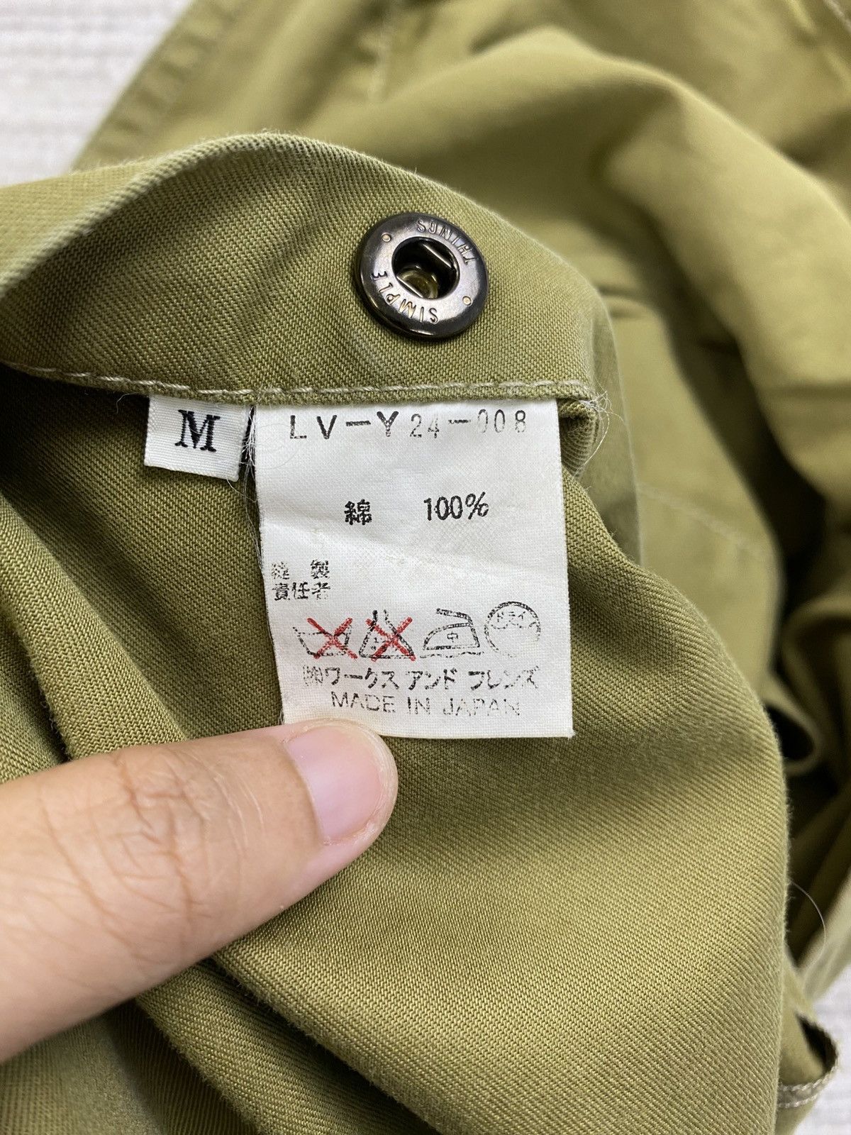Yohji Yamamoto Vintage Yohji Yamamoto LQ Limited Design Button Jacket Size US M / EU 48-50 / 2 - 11 Thumbnail