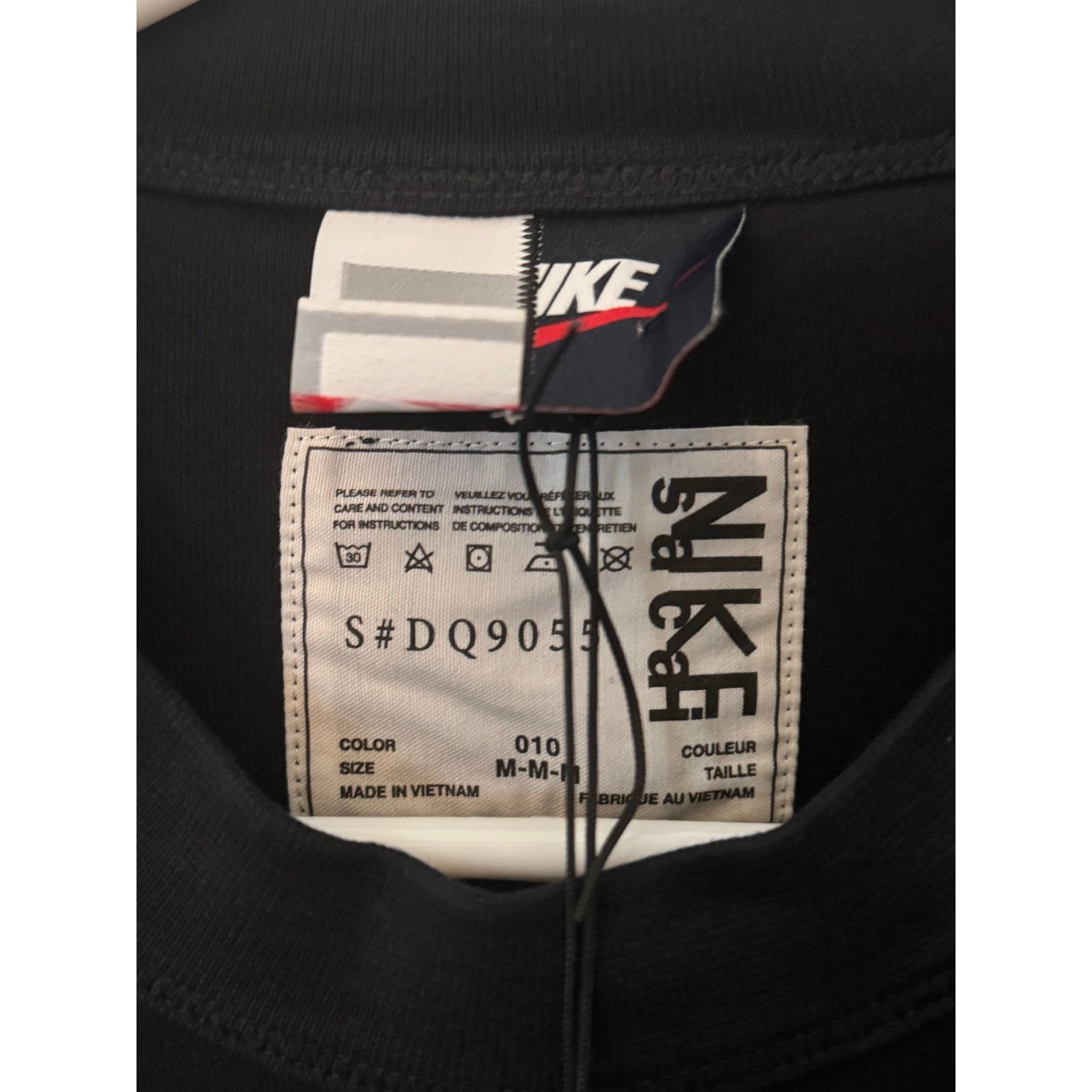 Nike × Sacai Nike Sacai SG Top Black unisex med Size M / US 6-8 / IT 42-44 - 9 Thumbnail