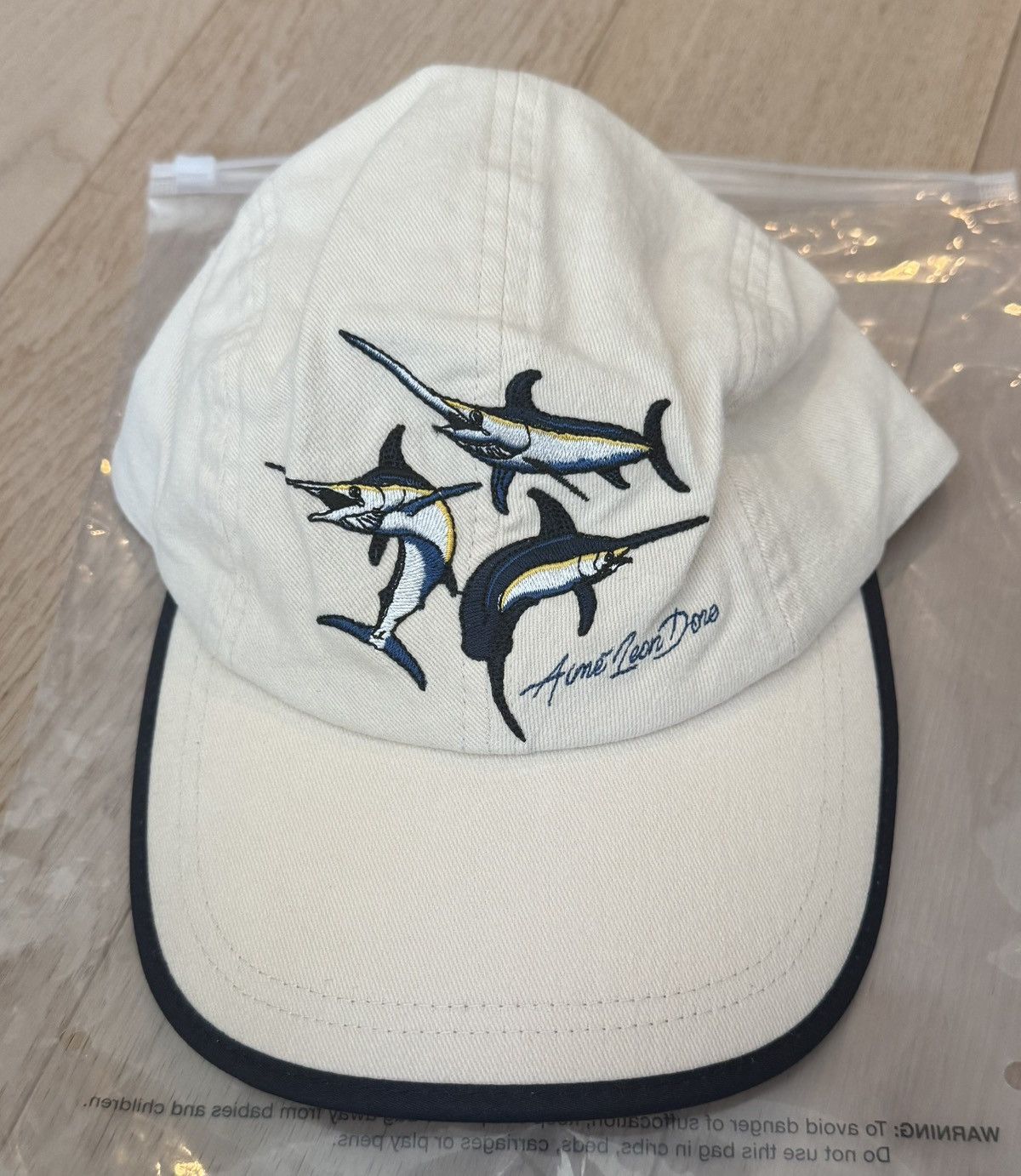 Aime Leon Dore ALD / Aime Souvenir Fishing Hat White Size ONE SIZE - 1 Thumbnail