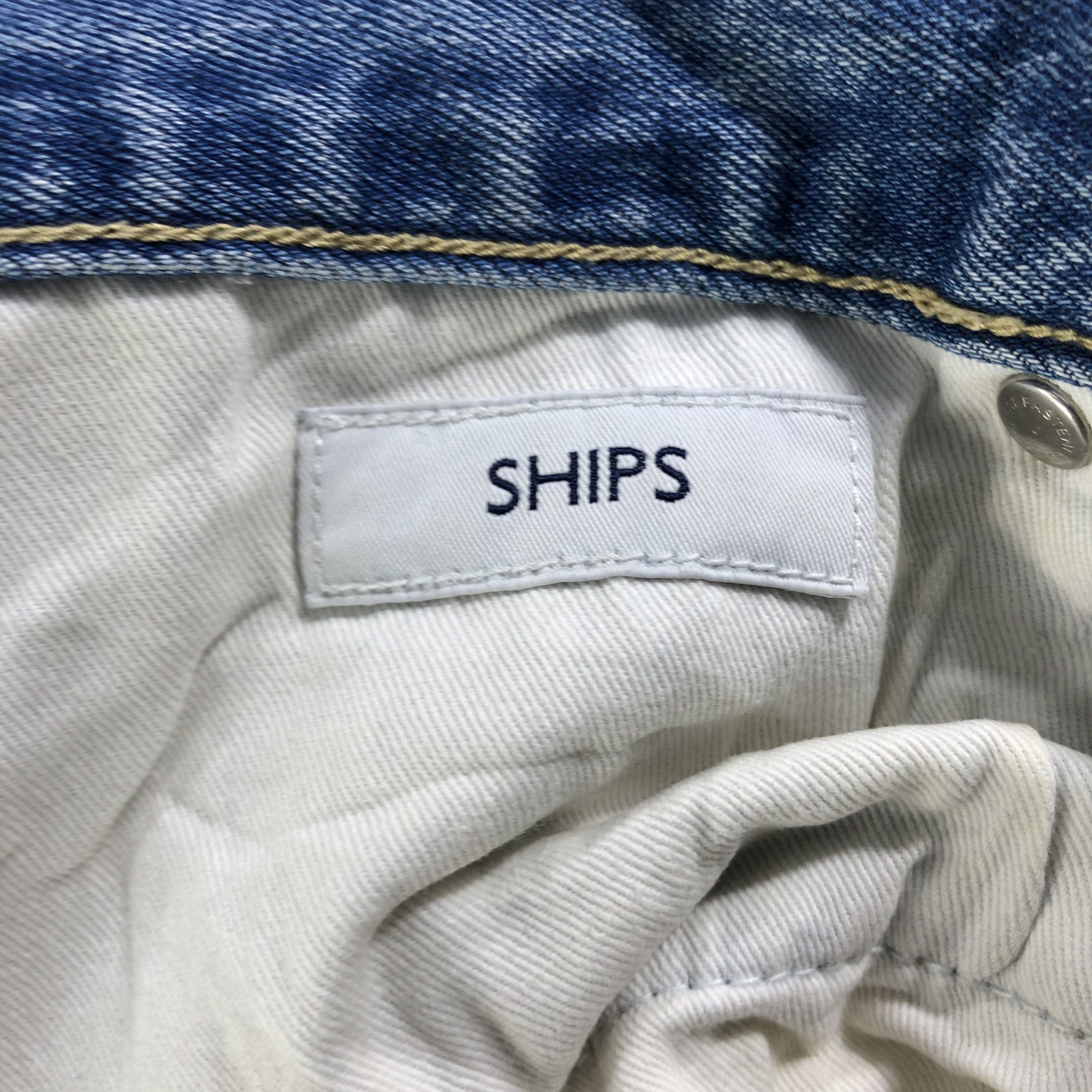 SHIPS Vintage Light Wash Ships Redline Jeans-J2947 Size US 31 - 8 Thumbnail