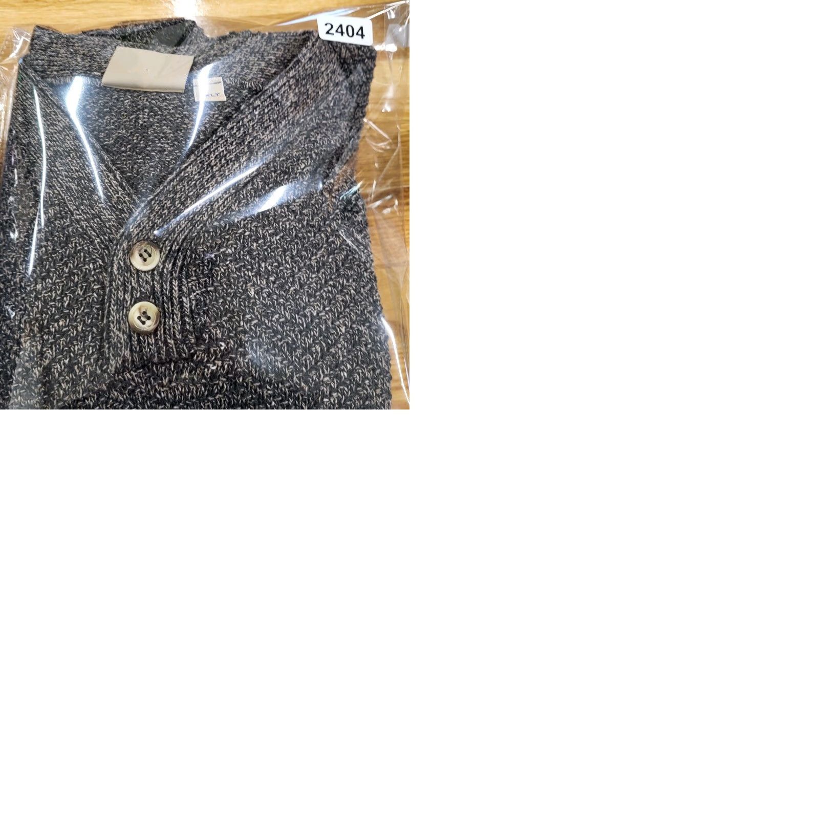 Vintage VINTAGE Himalaya Outfitters Henley Sweater Men's 2XL Tall Made In USA Gray Black & Gray Sportswear/Beach Shirt Mens 1990s Size US XXL / EU 58 / 5 - 9 Thumbnail