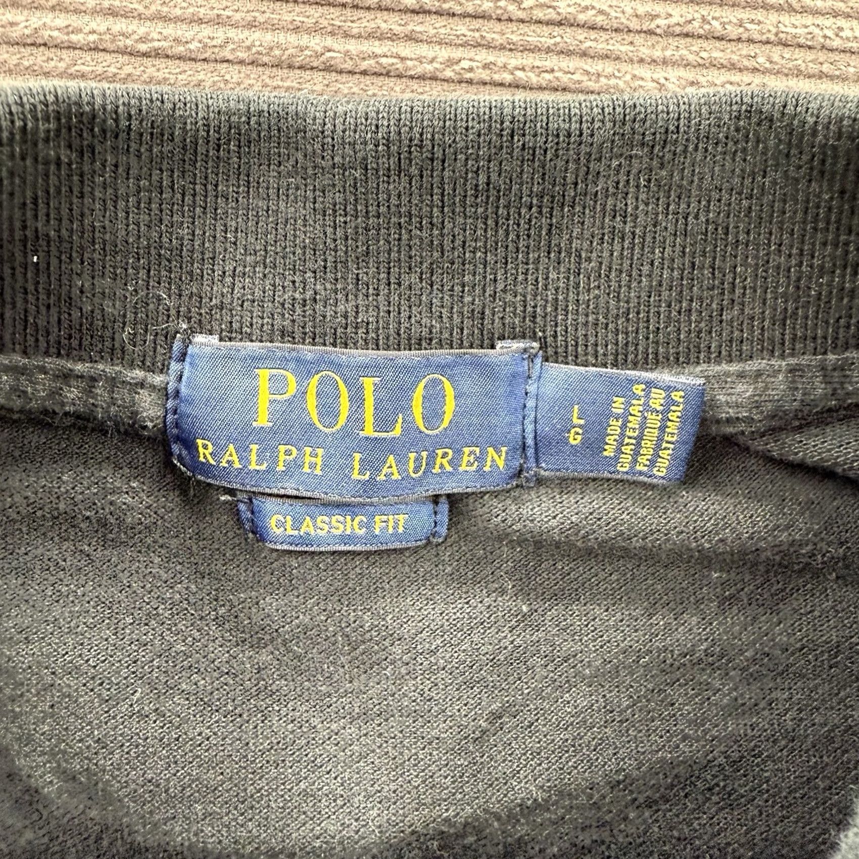Ralph Lauren Polo Ralph Lauren Polo Shirt Men L Black Cotton Golf Preppy Casual Shirt Polo Golfing Classic Slimming Logo Size US L / EU 52-54 / 3 - 3 Thumbnail