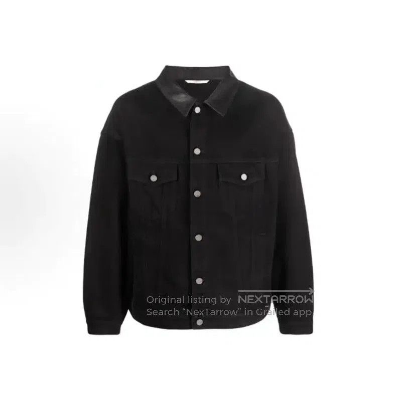 Valentino Black Men's Casual Jacket .