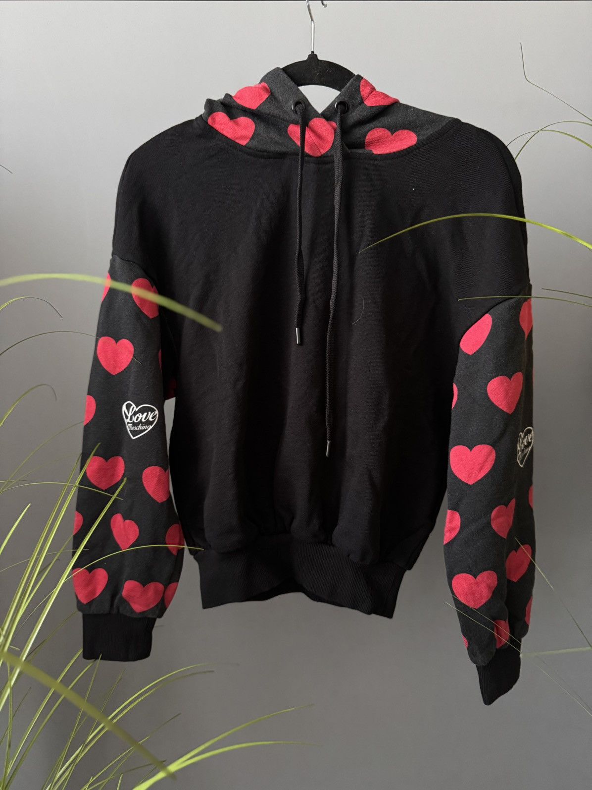 Love Moschino Love moschino crop hoodie woman monogram Size XS / US 0-2 / IT 36-38 - 1 Thumbnail