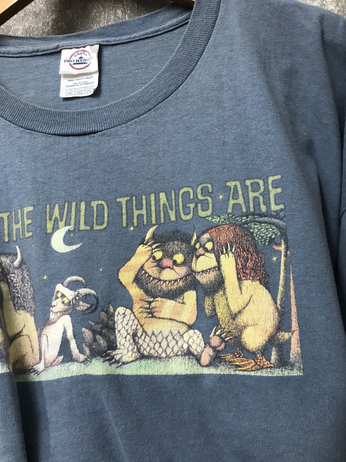 Anime Vintage Where The Wild Things Are T-shirt Size US XXL / EU 58 / 5 - 4 Thumbnail