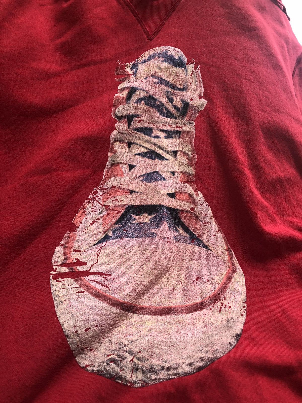Converse × Vintage CONVERSE ALL-STARS VINTAGE SNEAKER DESIGN HOODIE Size US L / EU 52-54 / 3 - 2 Thumbnail