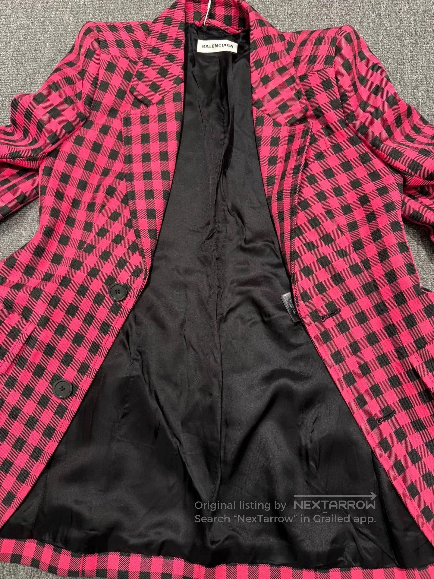Balenciaga Balenciaga Long Sleeve Lapel Blazer. Size XS / US 0-2 / IT 36-38 - 7 Thumbnail