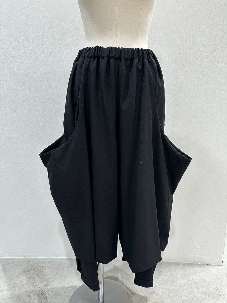 Comme des Garcons Comme Des Garcons size S Paneled elasticated waist pants Size 24" / US 00 / IT 34 - 1 Thumbnail