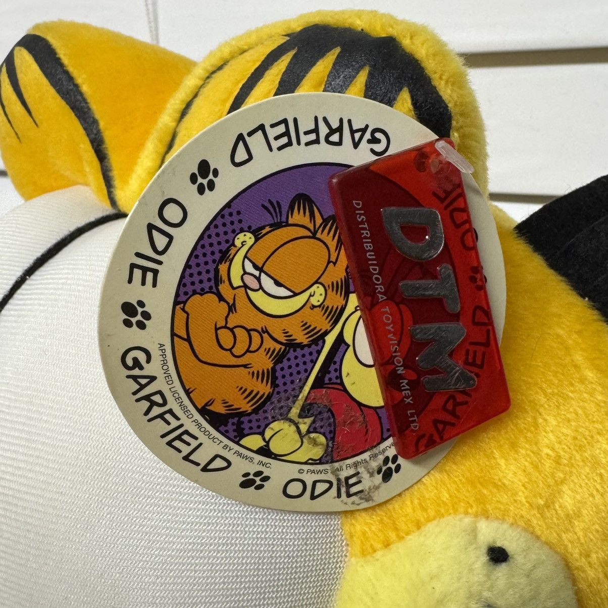 Vintage Vintage Garfield Te Quiero” 20" Spanish Valentines Day Plush Size ONE SIZE - 4 Thumbnail