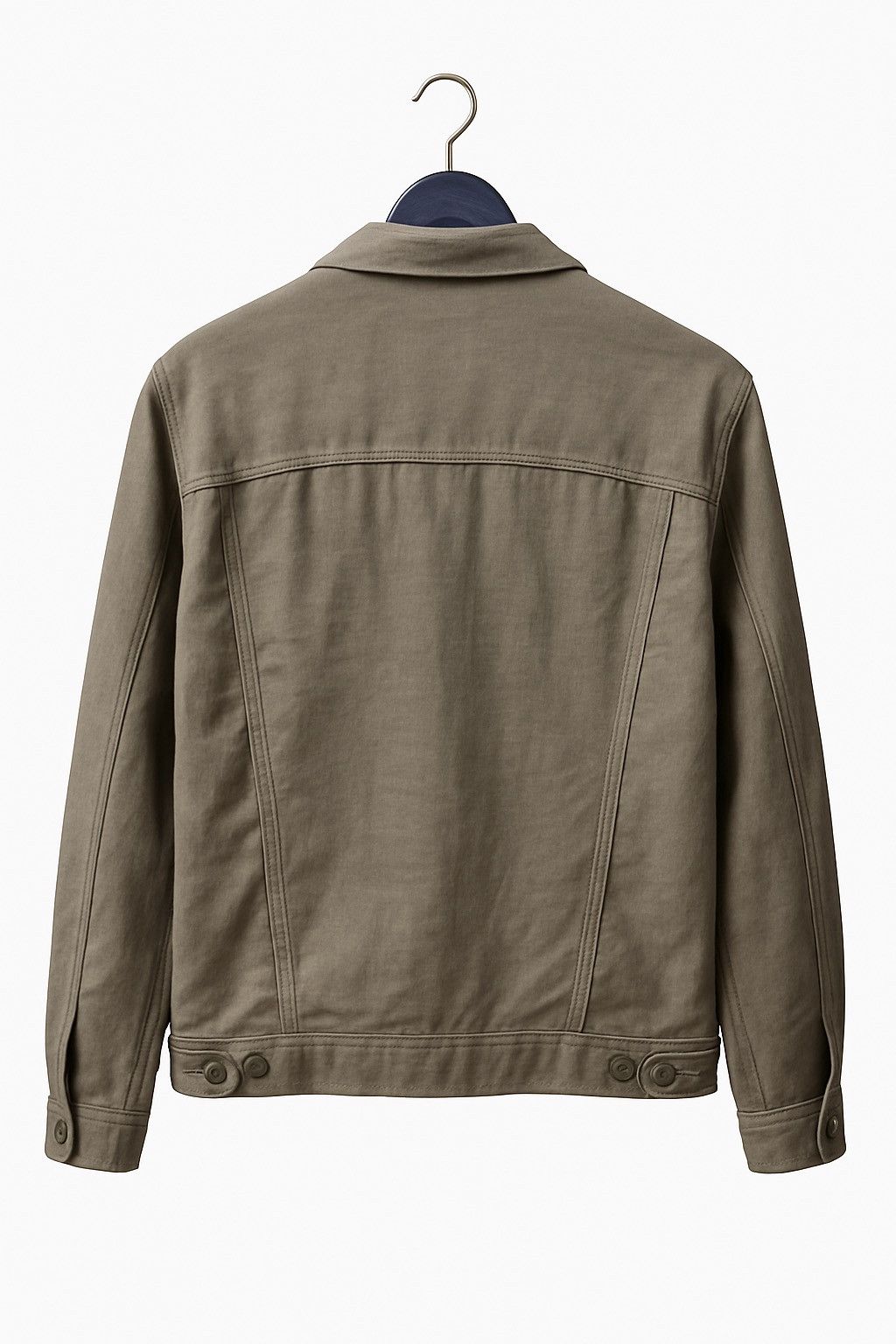 Japanese Brand Mila Owen Women’s 100% Pure Linen Utility Jacket –Earth-Tone Size ONE SIZE - 2 Thumbnail