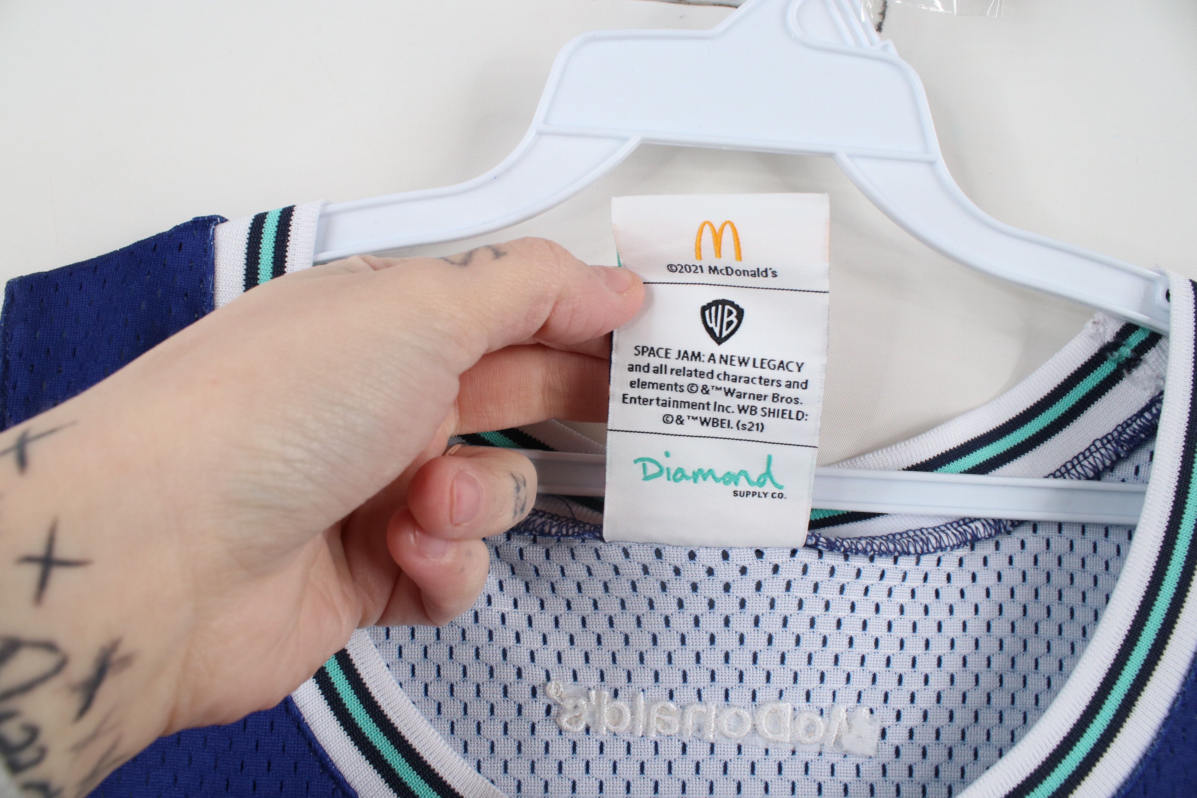 Diamond Supply Co. × Vintage Diamond Supply Co x McDonalds Squad Lola Basketball Jersey Size US L / EU 52-54 / 3 - 7 Thumbnail