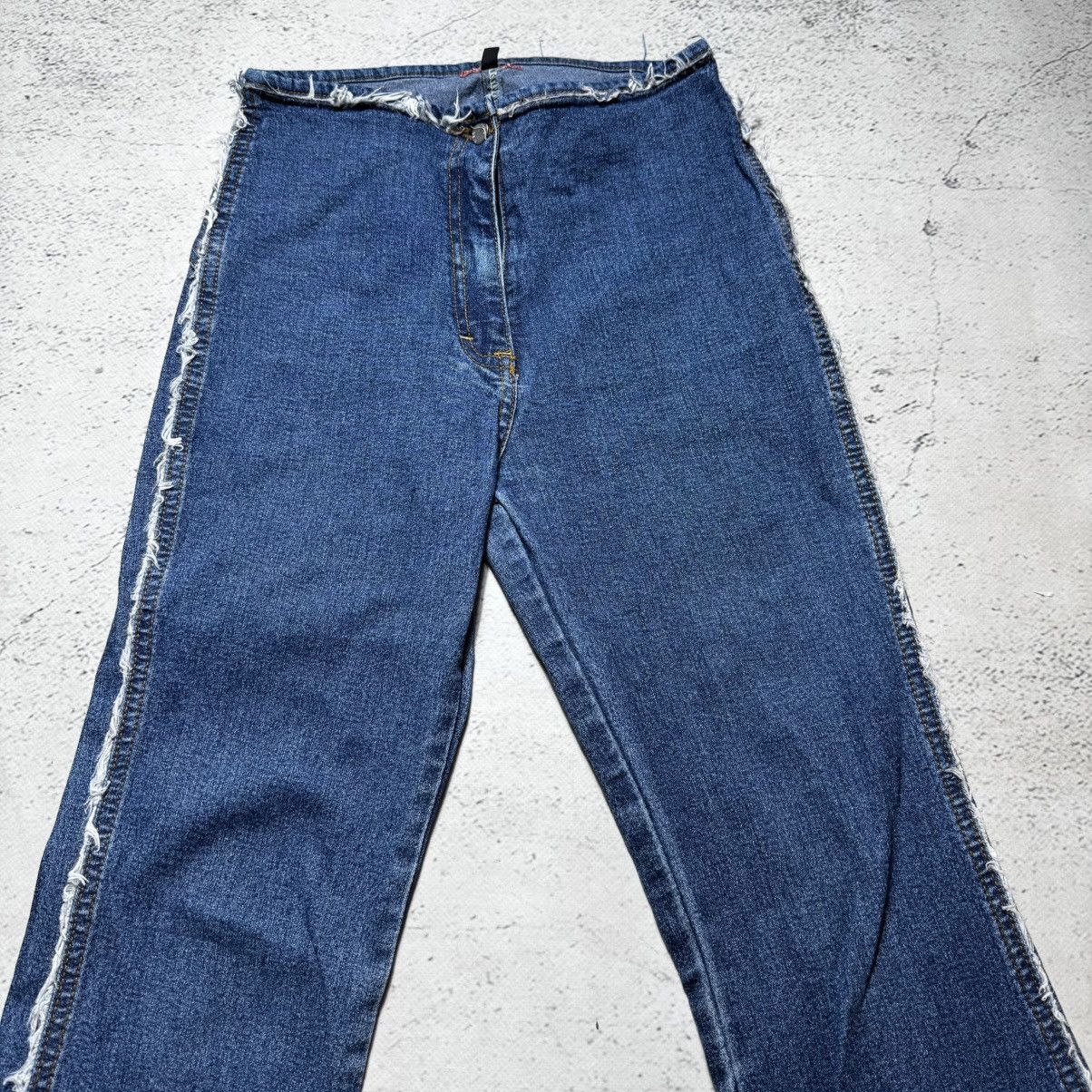 Miss Sixty 🔥rare🔥destroyed flared jeans miss sixty if six was nine Size 33" - 5 Thumbnail