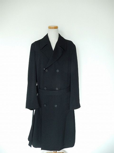 Yohji Yamamoto Yohji Yamamoto REGULATION - 8B DOUBLE BREASTED COAT Size US L / EU 52-54 / 3 - 4 Thumbnail