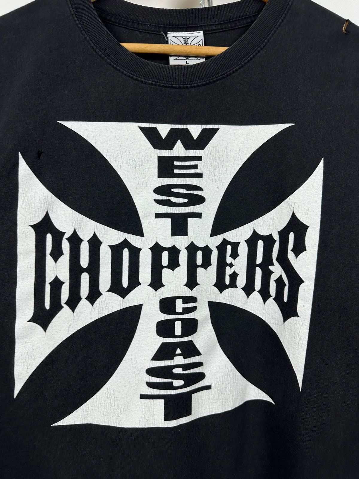 West Coast Choppers Vintage West Coast Choppers Black T-Shirt Paul Walker Size US L / EU 52-54 / 3 - 13 Thumbnail