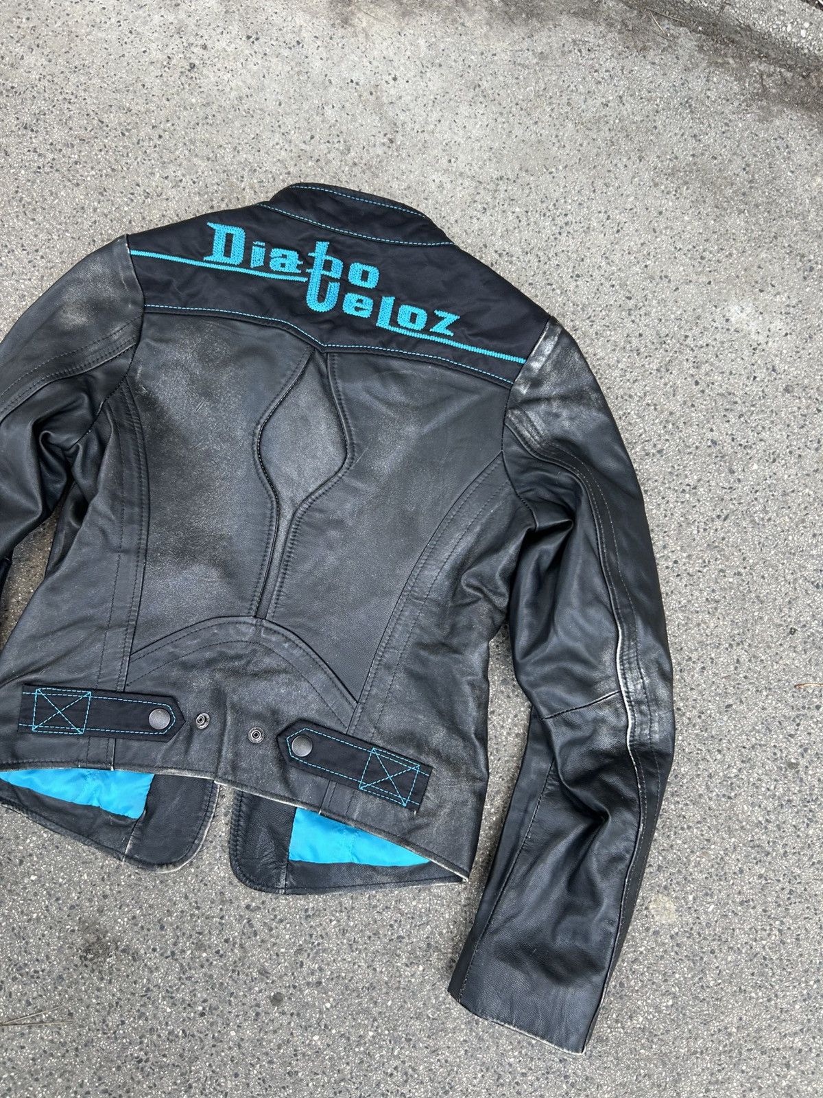 Diesel Vintage Diesel Y2K Leather Jacket Fitted Denim Moto Jacket Size M / US 6-8 / IT 42-44 - 20 Thumbnail