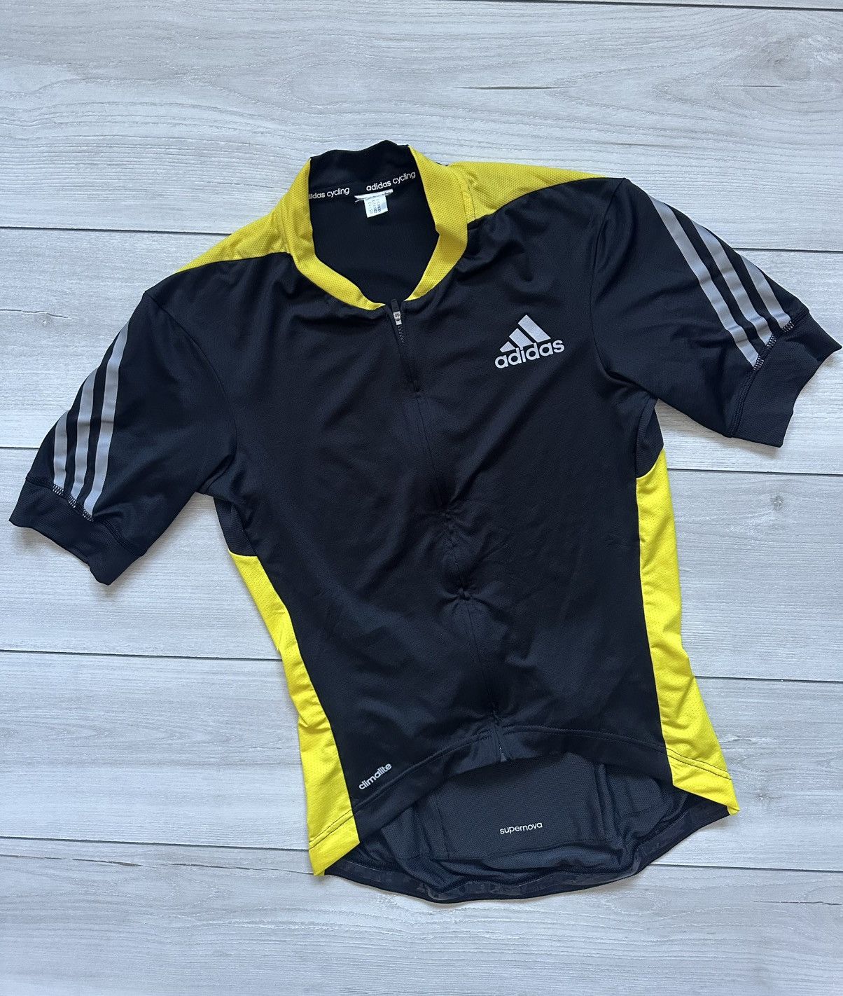 Adidas Adidas Cycling supernova climalite full zip jersey shirt Size US S / EU 44-46 / 1 - 2 Thumbnail