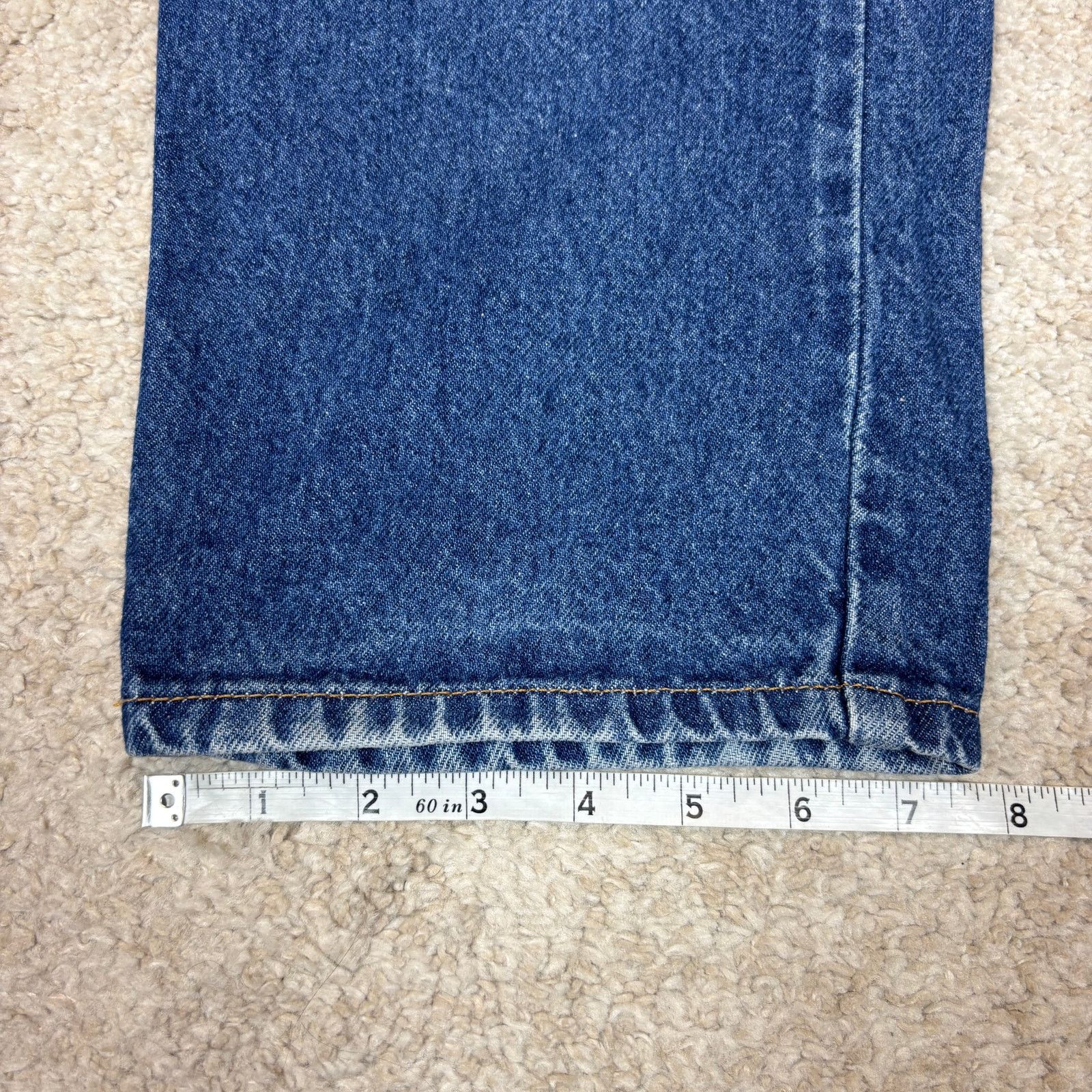 Levi's Vintage 90s Levi's 505 Orange Tab Straight Leg Jeans 36x34 Size US 36 / EU 52 - 12 Thumbnail