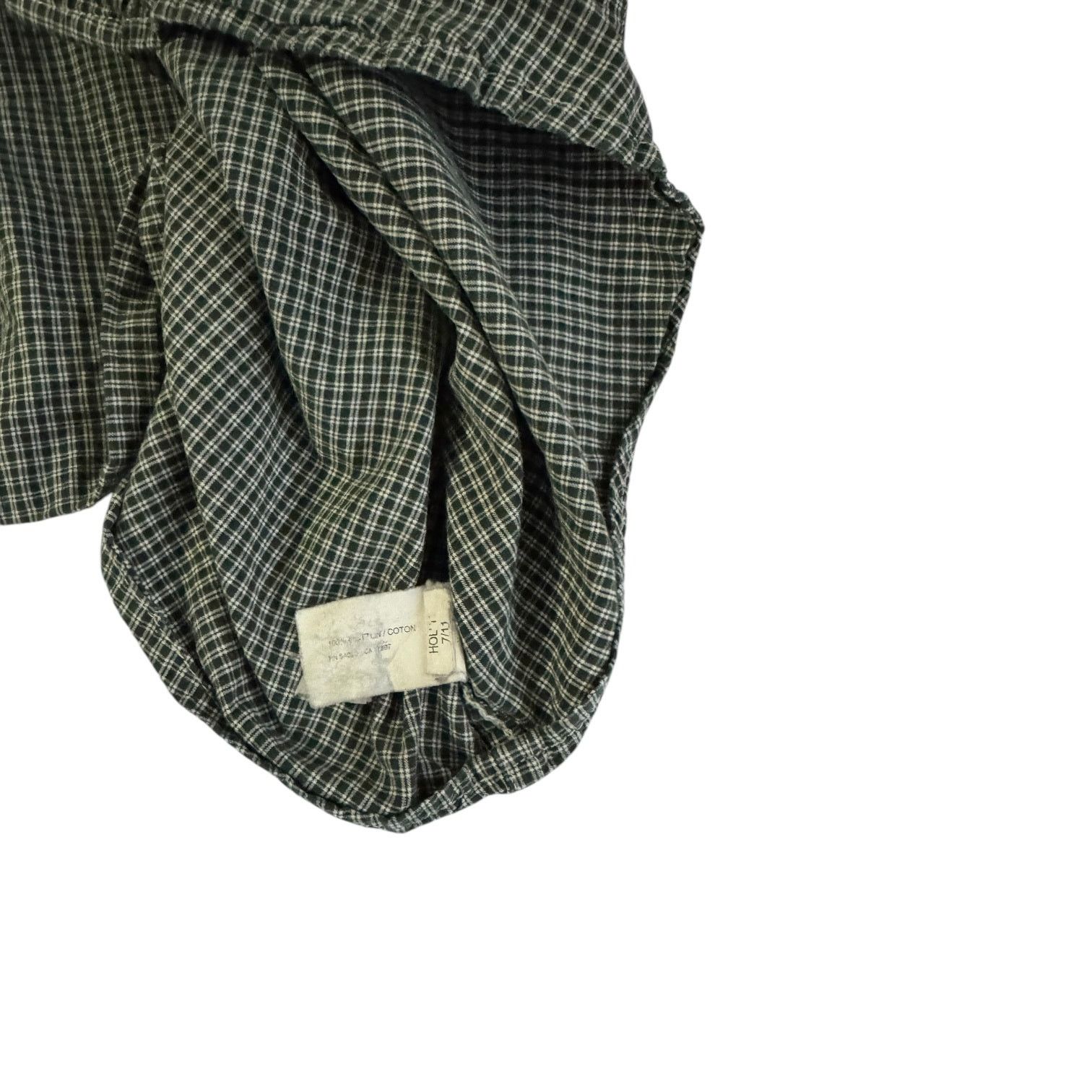 Gap Gap Men’s Green and White Plaid Button Up Shirt – XL Size US XL / EU 56 / 4 - 3 Thumbnail