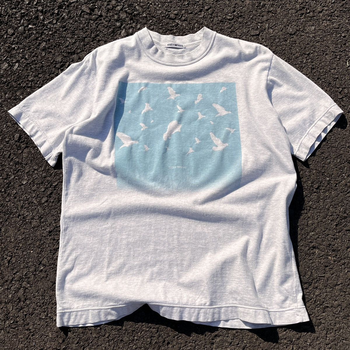 Issey Miyake 1990s Issey Miyake - Birds Tshirt Size US L / EU 52-54 / 3 - 2 Thumbnail
