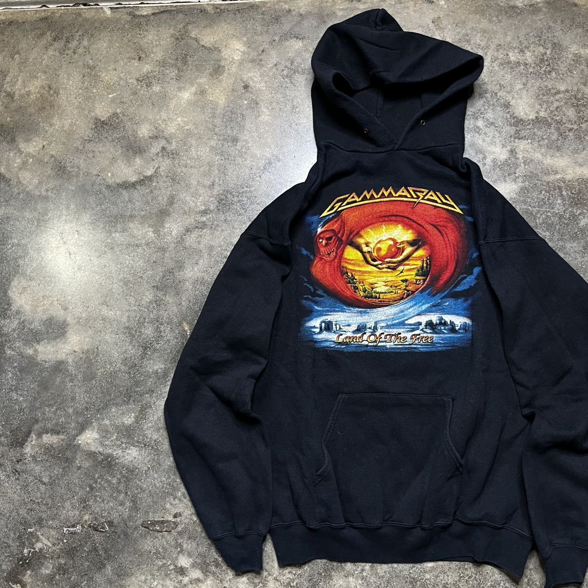 Vintage Vintage gammaray man on a mission band tour hoodie Size US XL / EU 56 / 4 - 5 Thumbnail