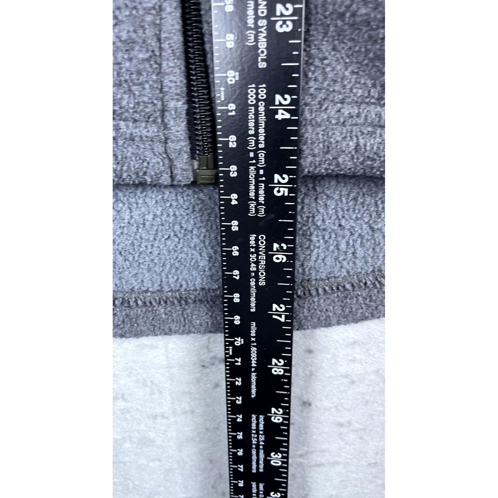 Vintage L.L. Bean Jacket Womens Large Gray Fleece Full Zip Collared Pockets Outdoor Size L / US 10 / IT 46 - 5 Thumbnail