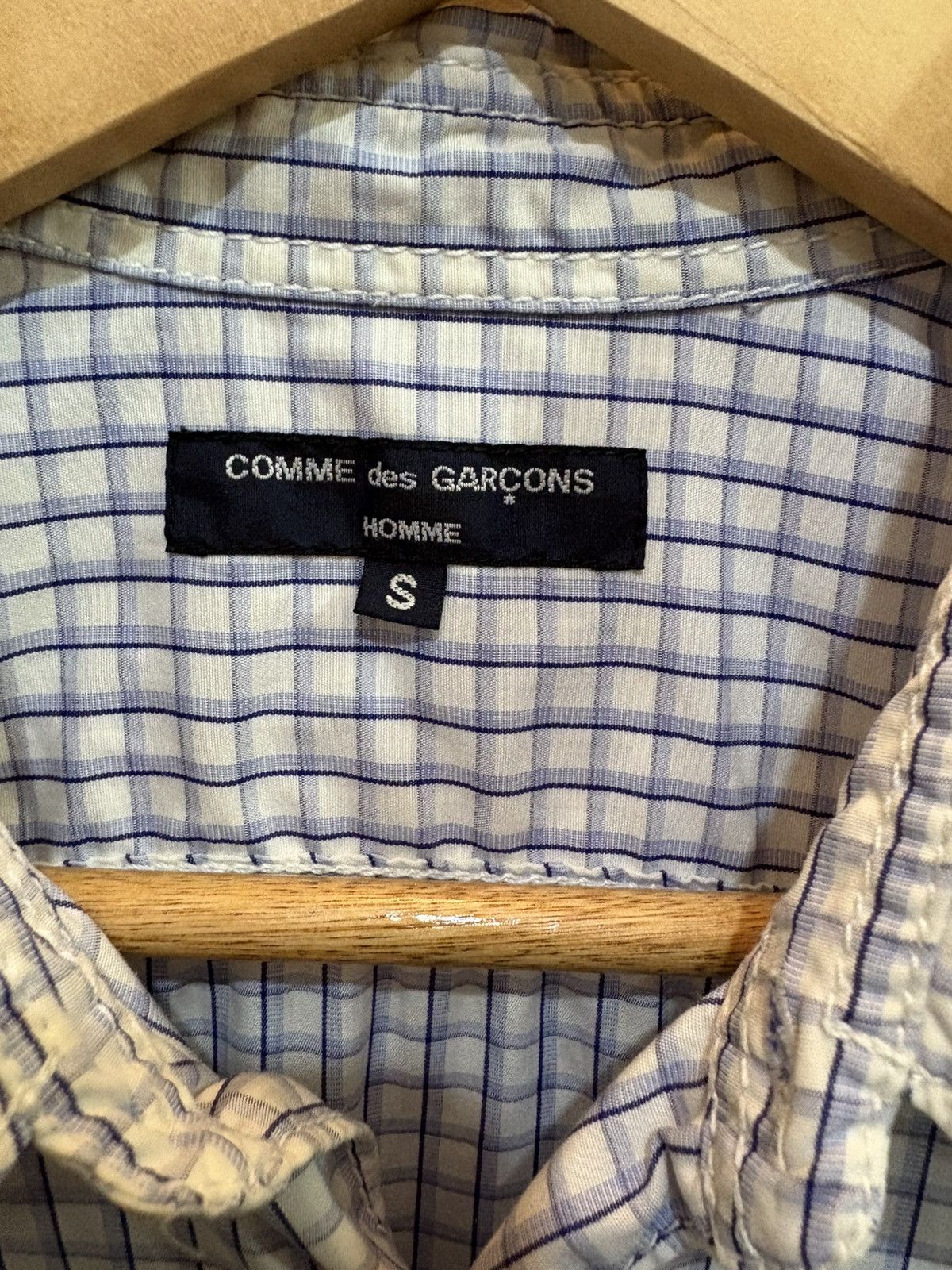 Comme des Garcons × Comme des Garcons Homme × Comme des Garcons Homme Plus AD2003 Comme Des Garcons Stripe Shirt Size US S / EU 44-46 / 1 - 19 Thumbnail
