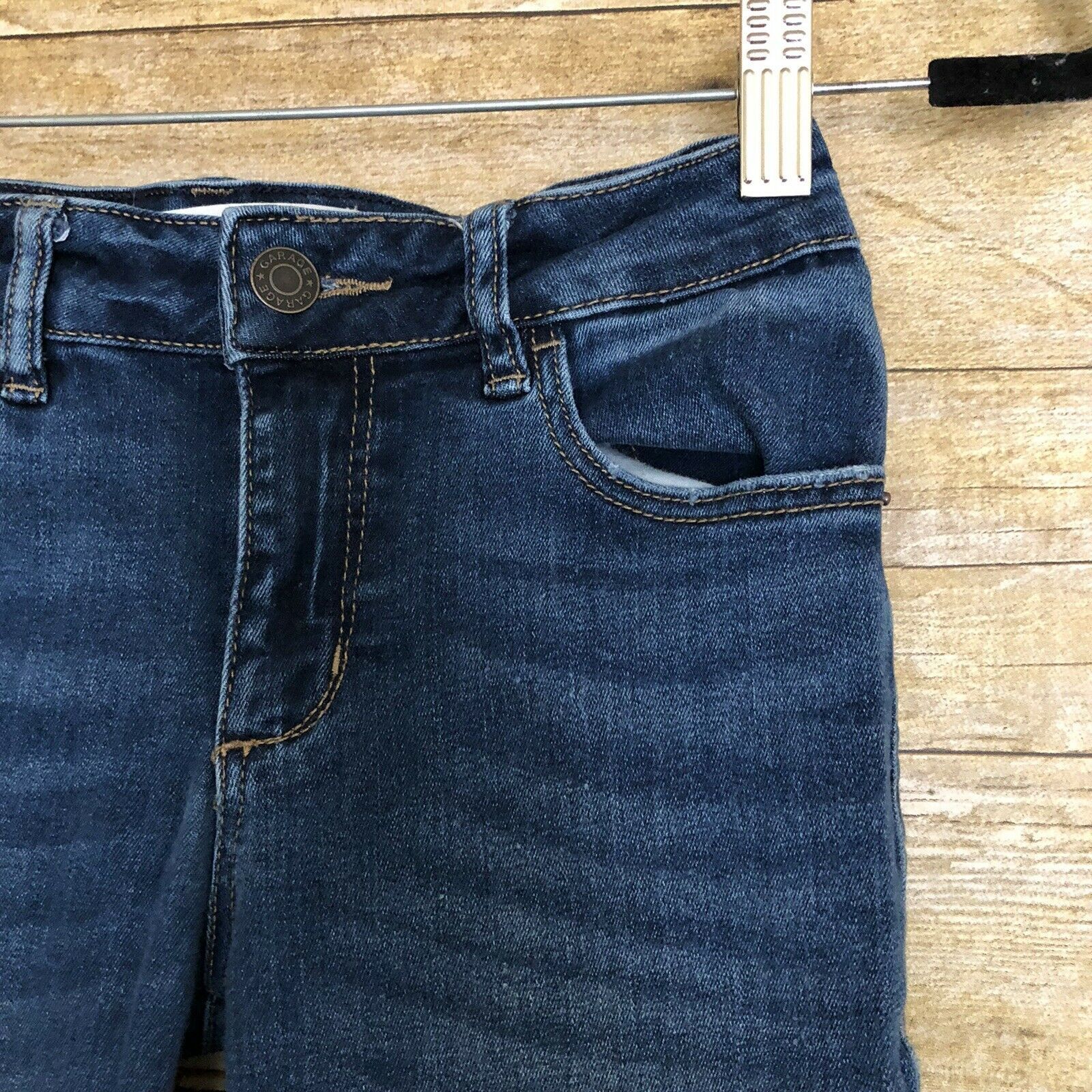 Garage Garage High Rise Medium Wash Skinny Jeans - Size 01 Size 23" - 5 Thumbnail