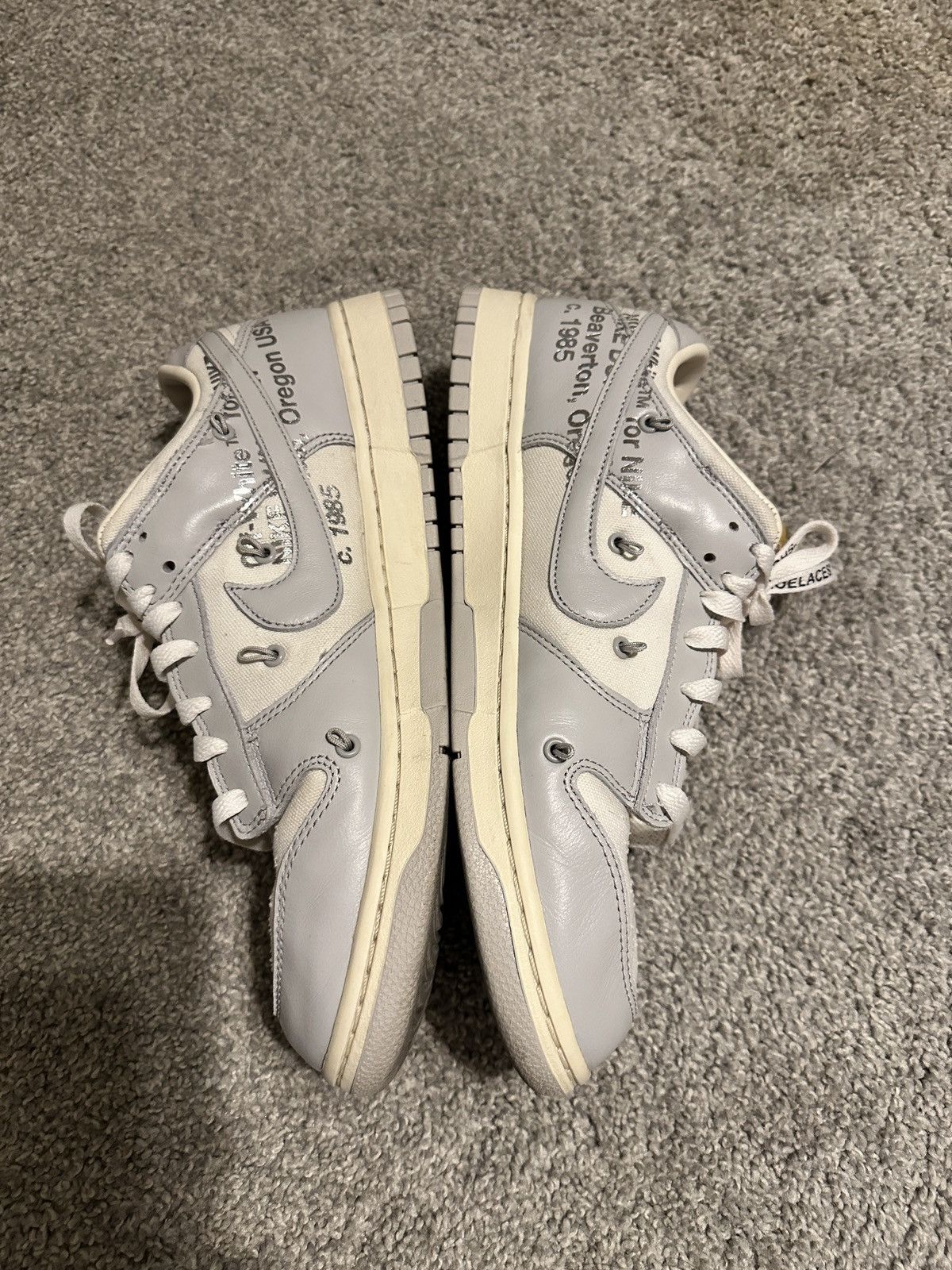 Nike × Off-White Off white x Nike dunk 06/50 size 12 Size US 12 / EU 45 - 2 Thumbnail