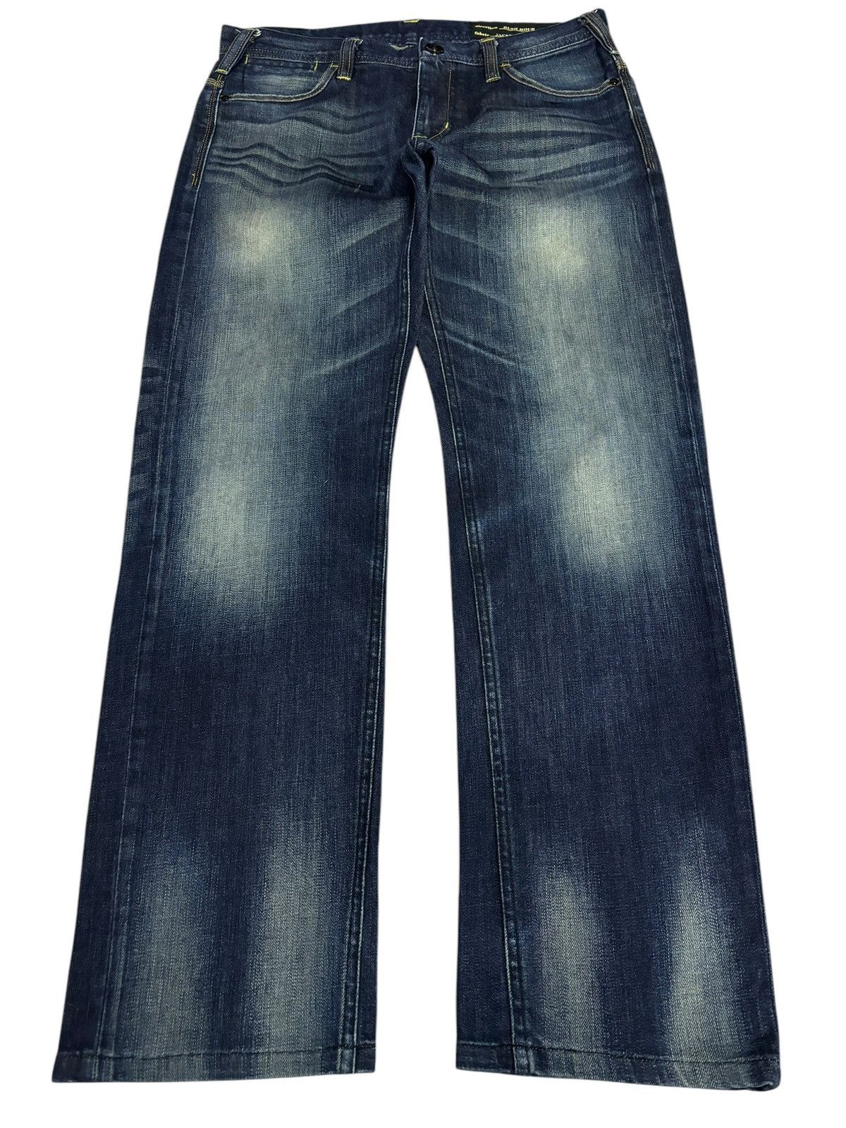 Japanese Brand × Seditionaries × Vintage Vintage Rush Hour Faded Blue Indigo Japan Jeans Size US 32 / EU 48 - 1 Thumbnail